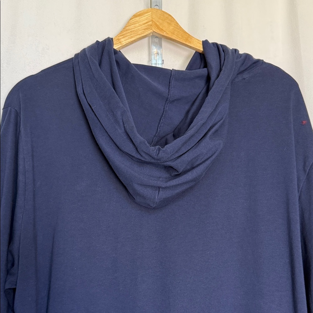 Polo by Ralph Lauren Men's Dark Blue Hoodie X-Large Embroidered Pony Preppy EUC - Picture 5 of 11